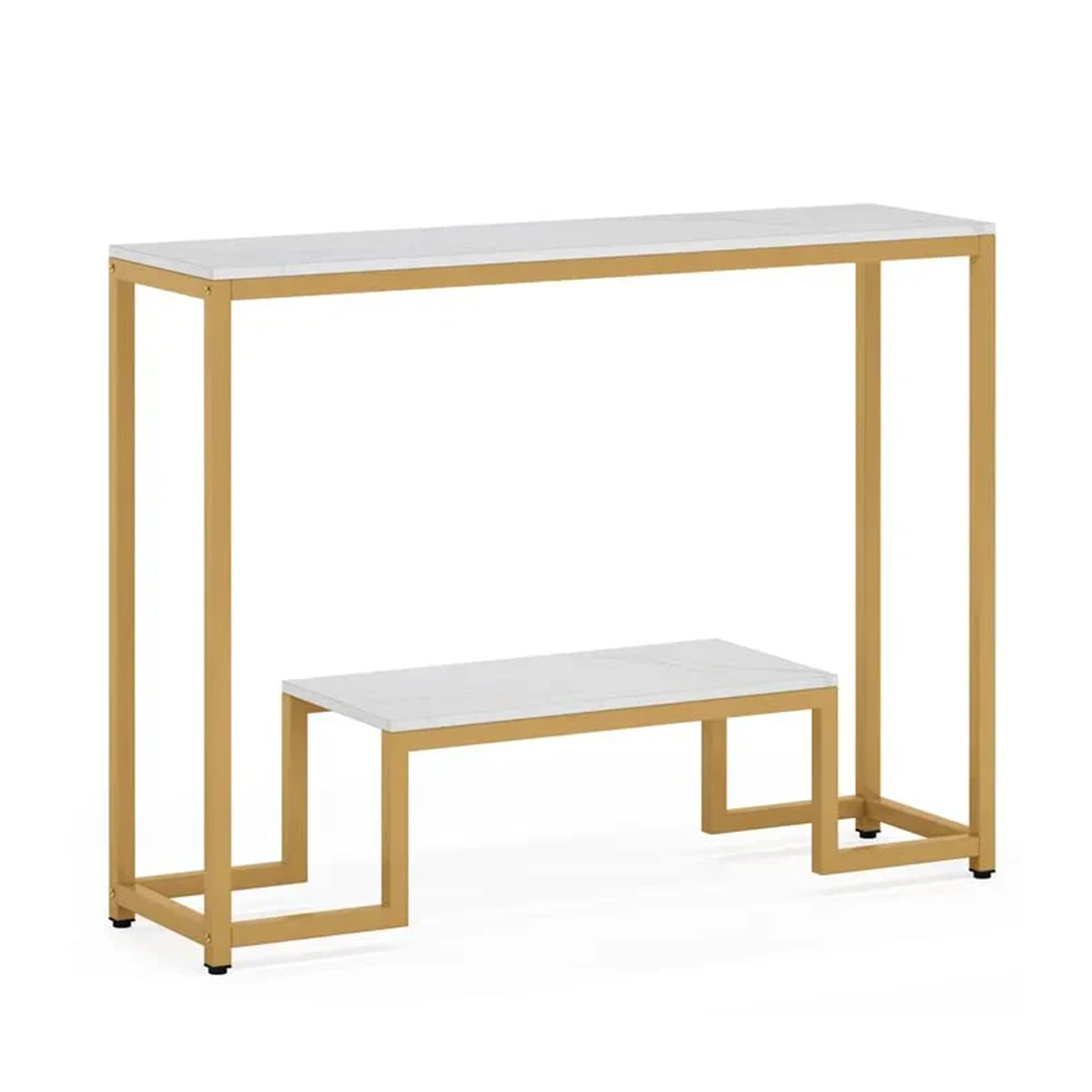 acex-exports-Two-Tier-White-Marble-Gold-Console-Table1
