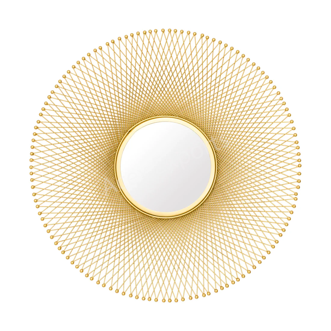 Lattice Round Mirror - Image 3