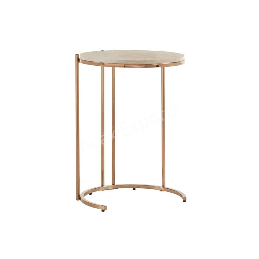 Amelia Round Marble Nesting Tables - Image 2