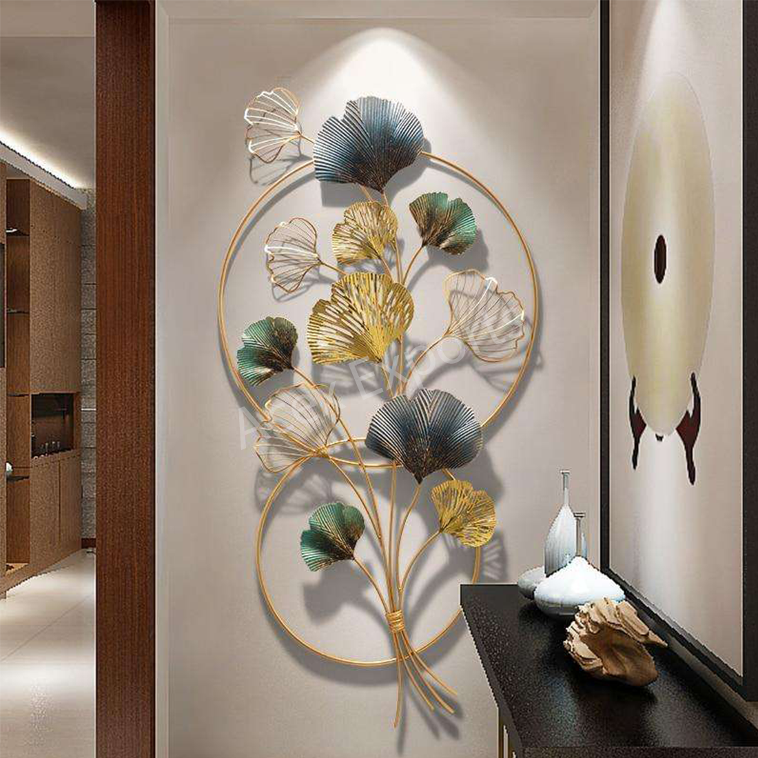 acex-exports-Bunch-of-Flowers-Metal-Wall-Art