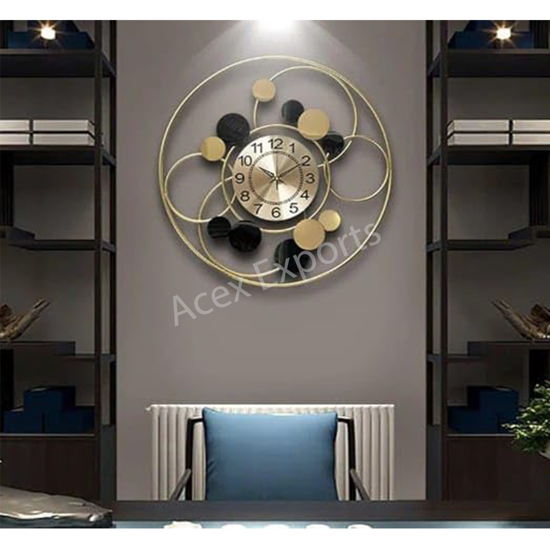 Designer Metal Wall clock - Image 2