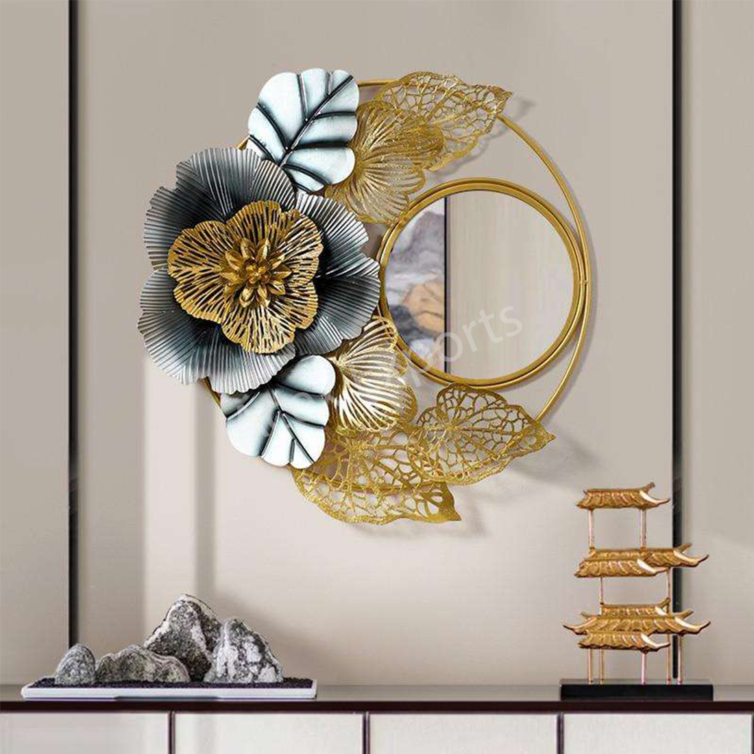 Floral Wall Mirror