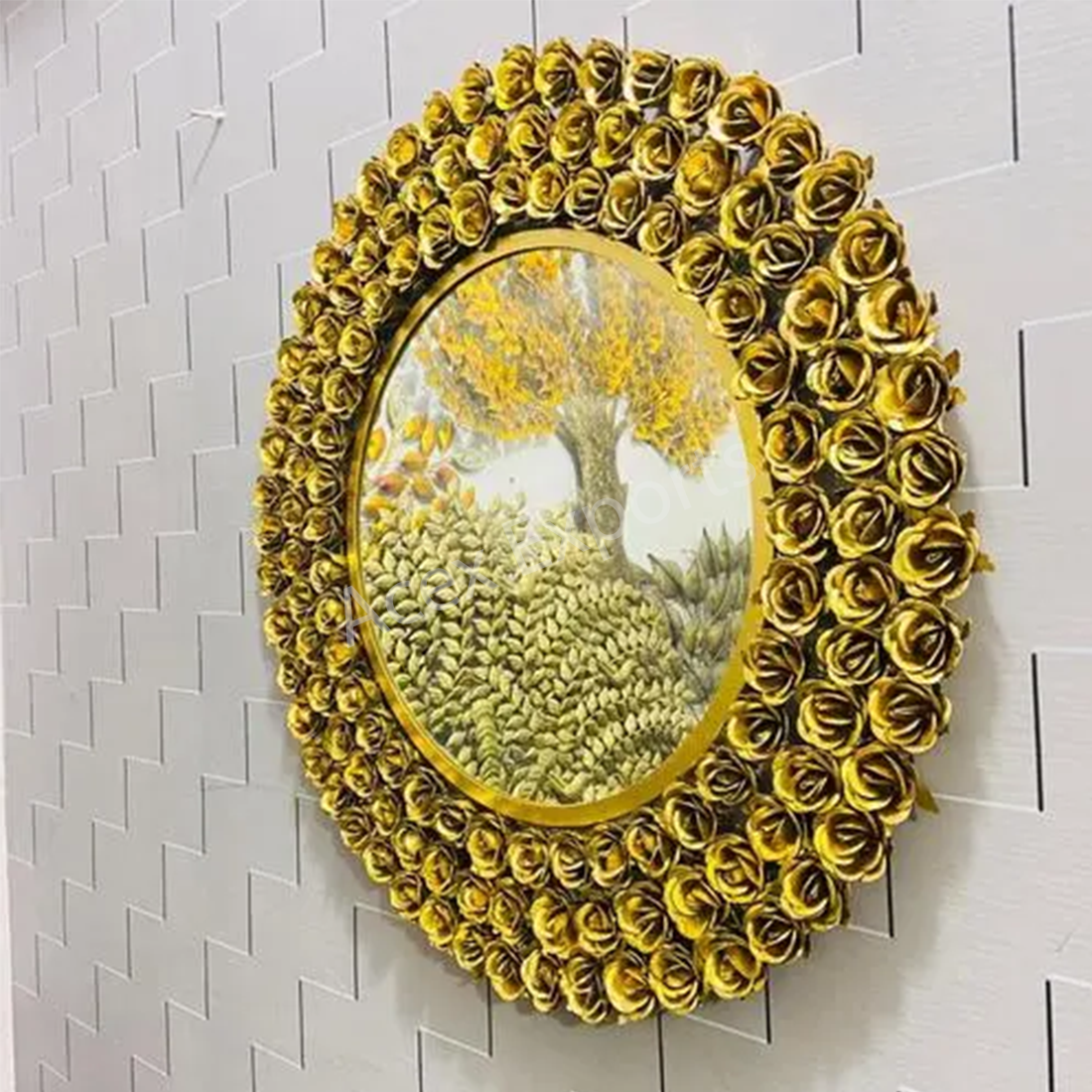 Handmade Wrought Iron Designer Mirror