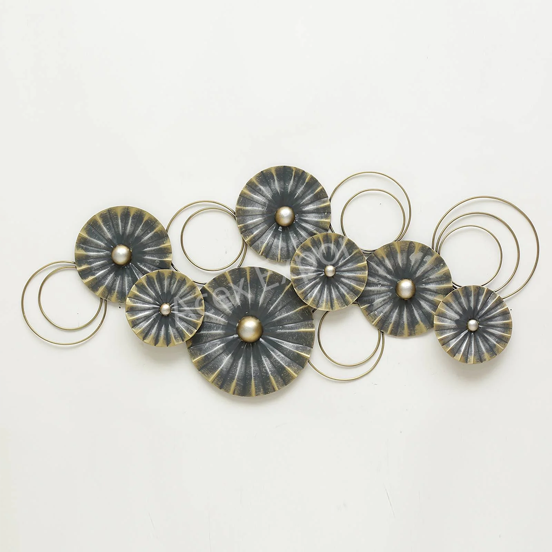 acex-exports-Iron-Polo-Wall-Art-In-Grey