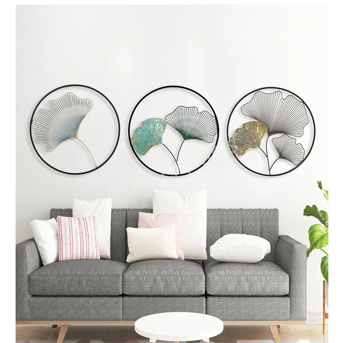 acex-exports-Metal-Circles-Wall-Art-in-Multicolour