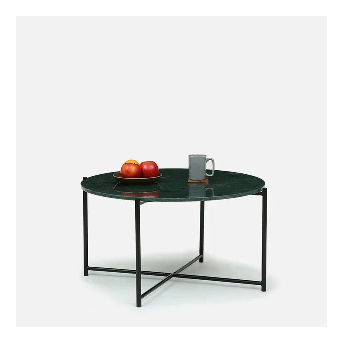 Metal Coffee Table In Green Colour - Image 2