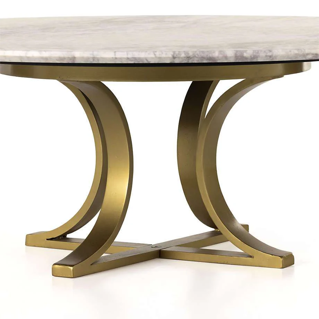 White Cisco Marble Nesting Table - Image 3