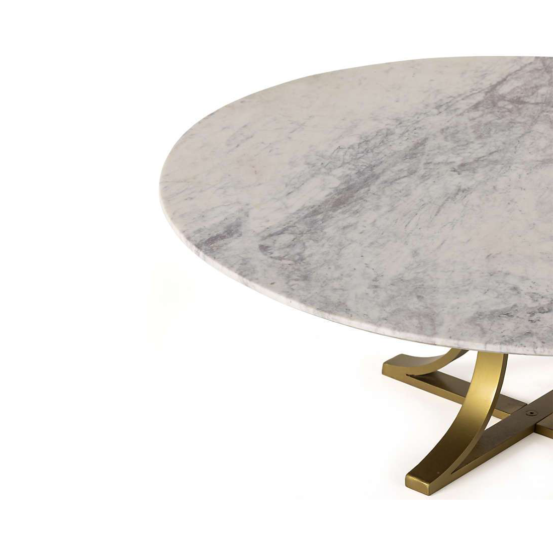 White Cisco Marble Nesting Table - Image 4