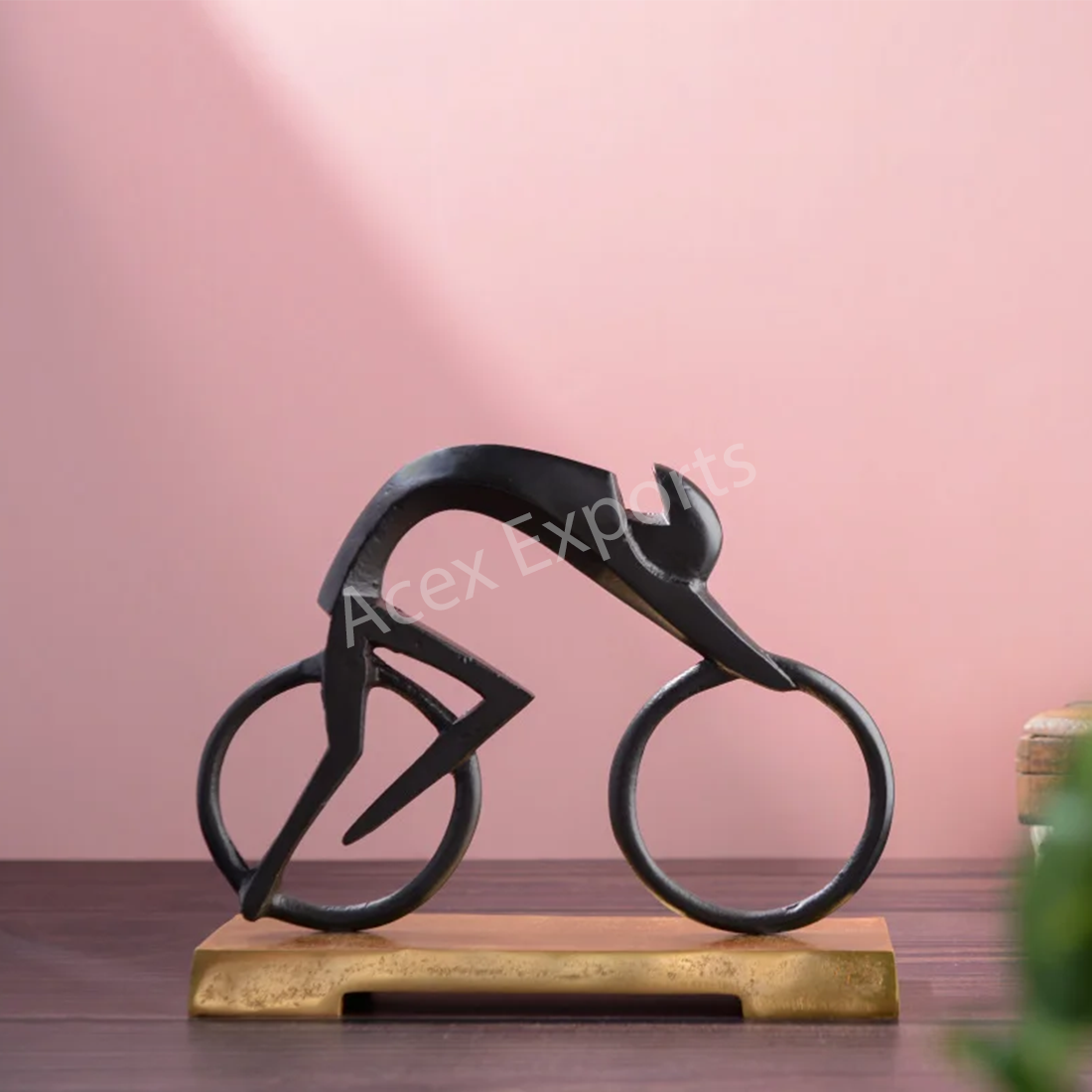 Bicycle man Black Finish
