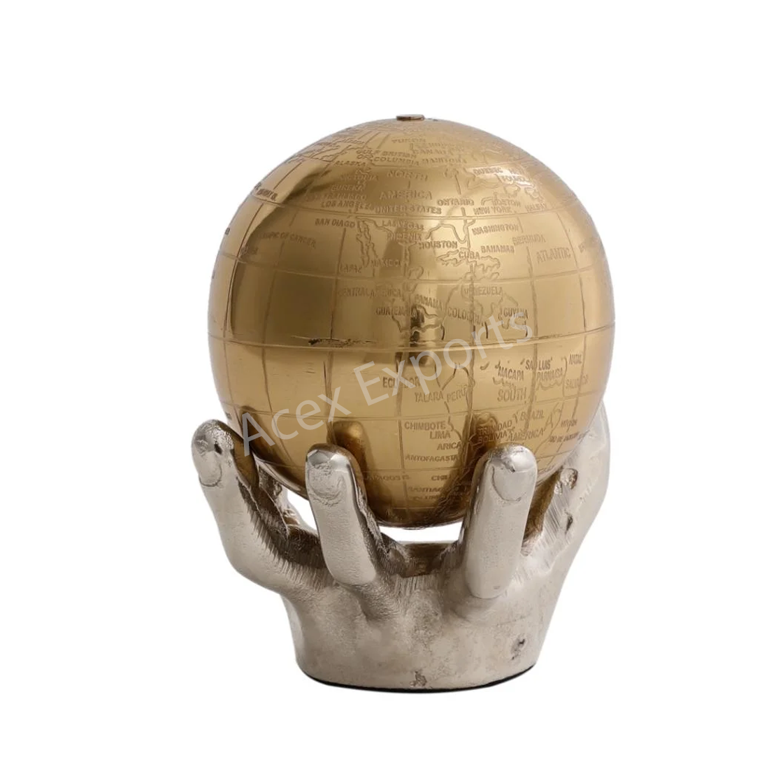 Celestial Grip Art Deco Globe - Image 2