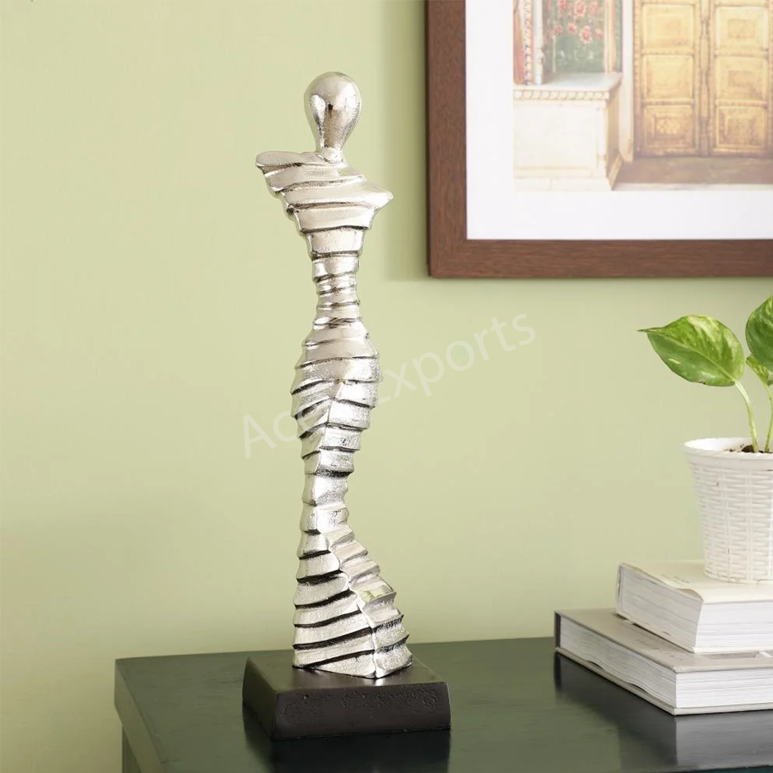 Diana Art Deco Silver