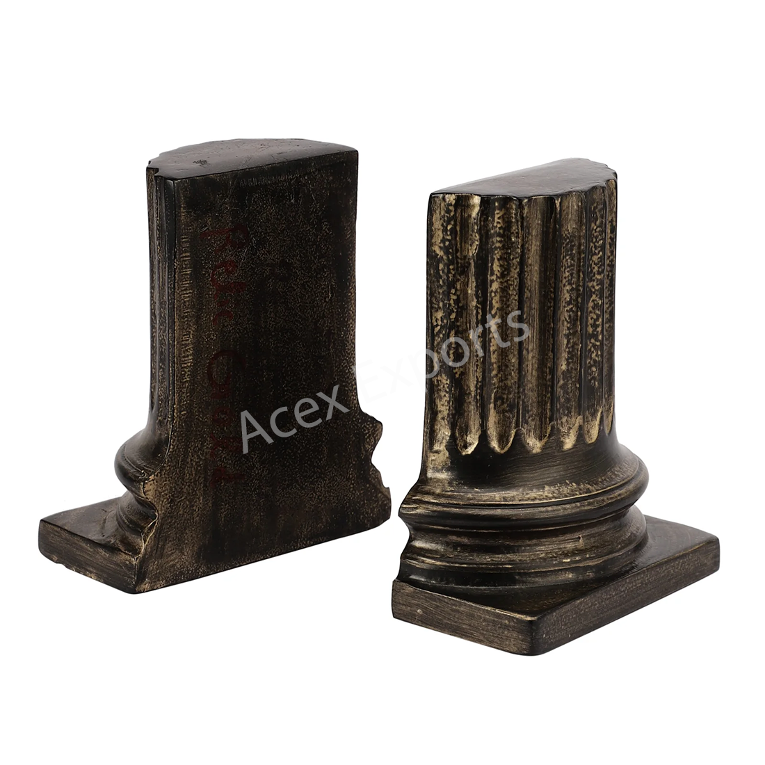 Relic Gold Pillar Holding Bookend - Image 2