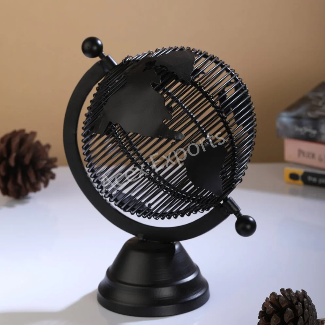 Solidarity Globe Black Small