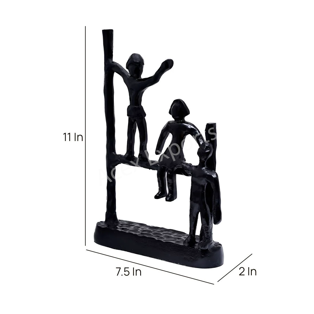 The Gutsy Trio Abstract Decor Gold Black - Image 2