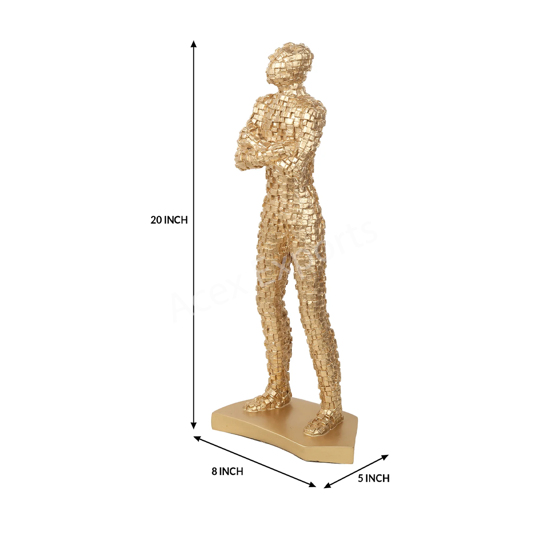 The Proud Thinker in Gold - Image 2