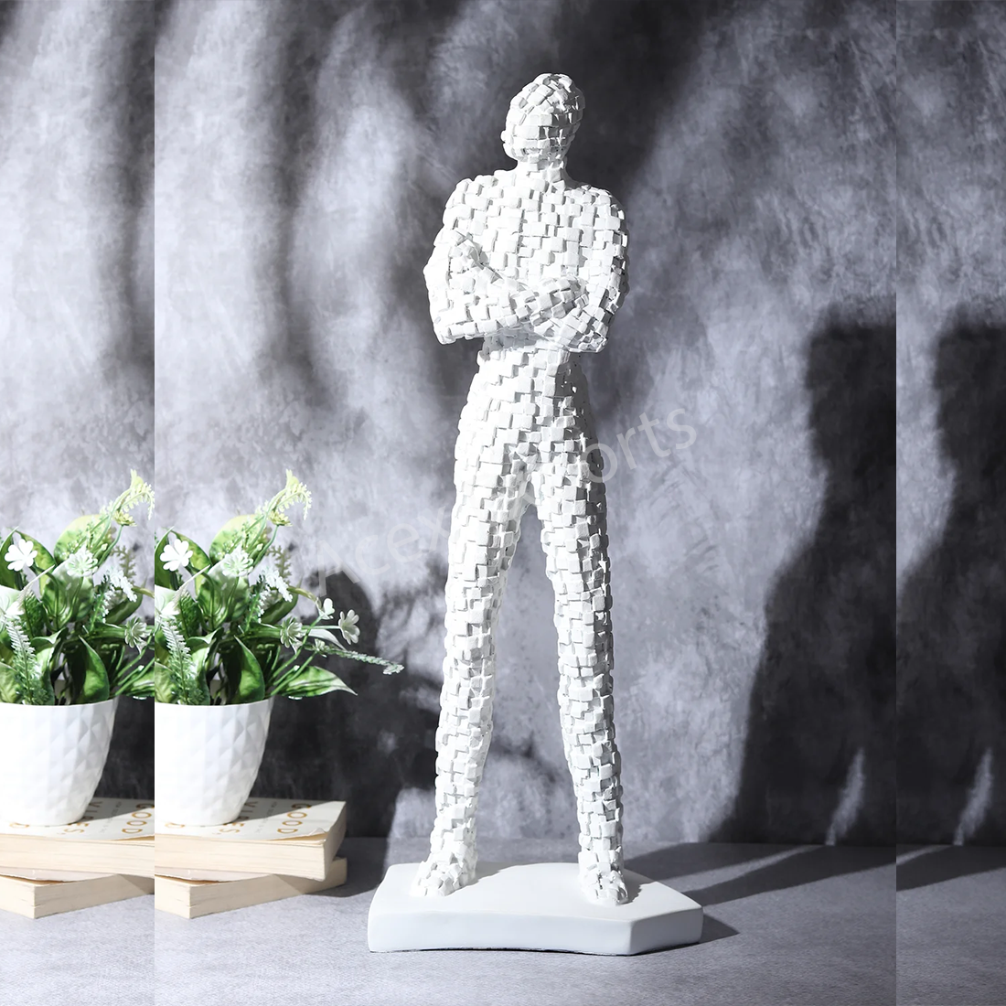 The Proud Thinker in White