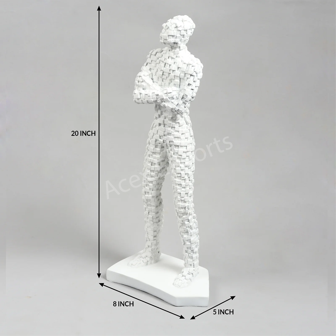 The Proud Thinker in White - Image 2