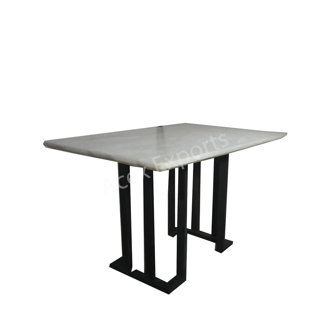 acex-exports-Black-and-White-Dining-Table