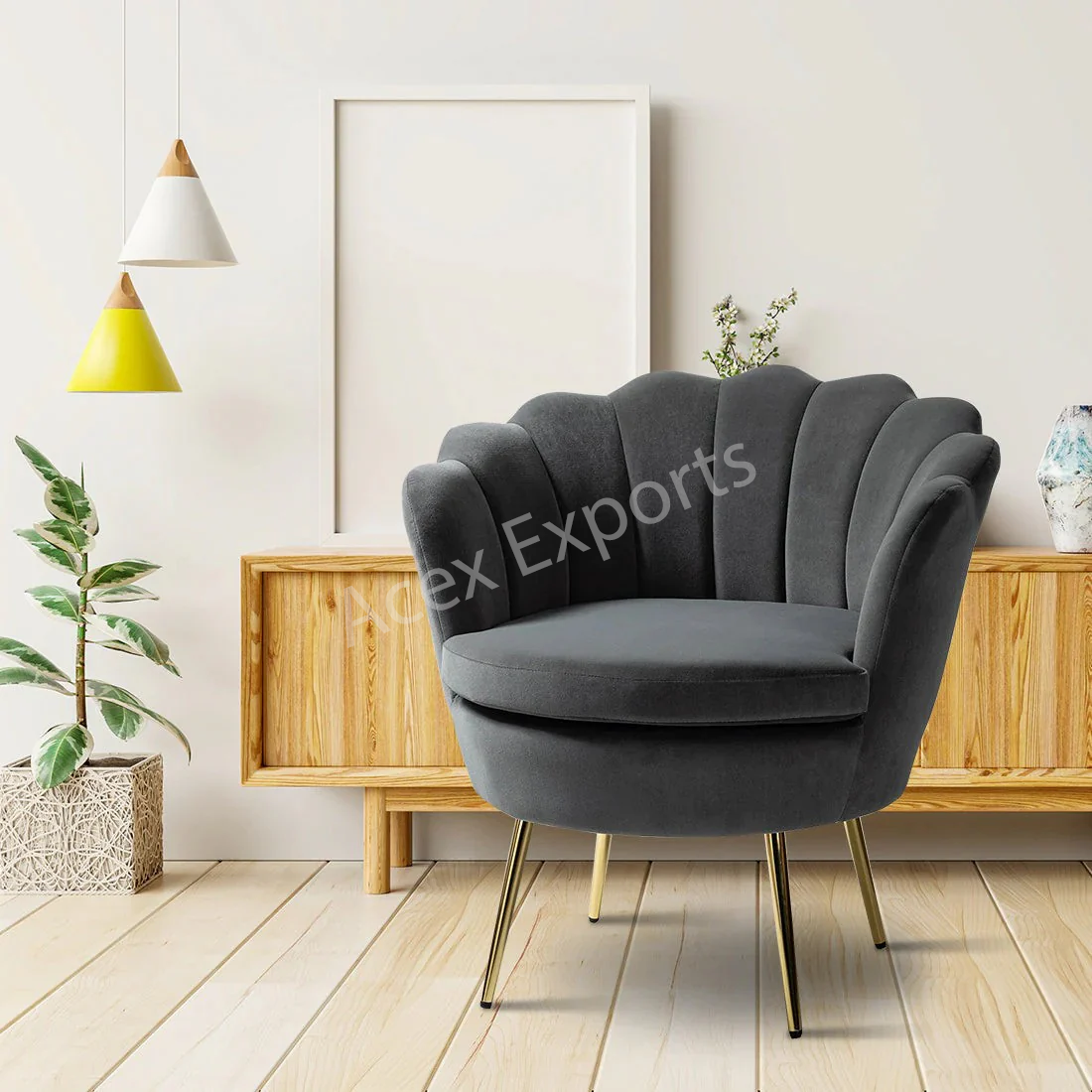 Grey Haze Lounge Chair