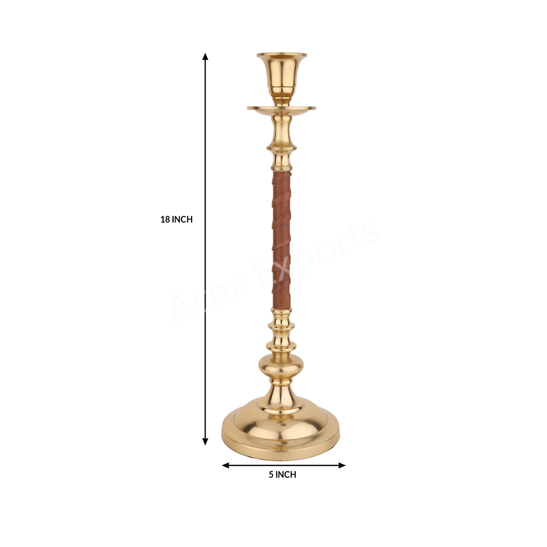 LeatherLuxe Candle holder - Image 4