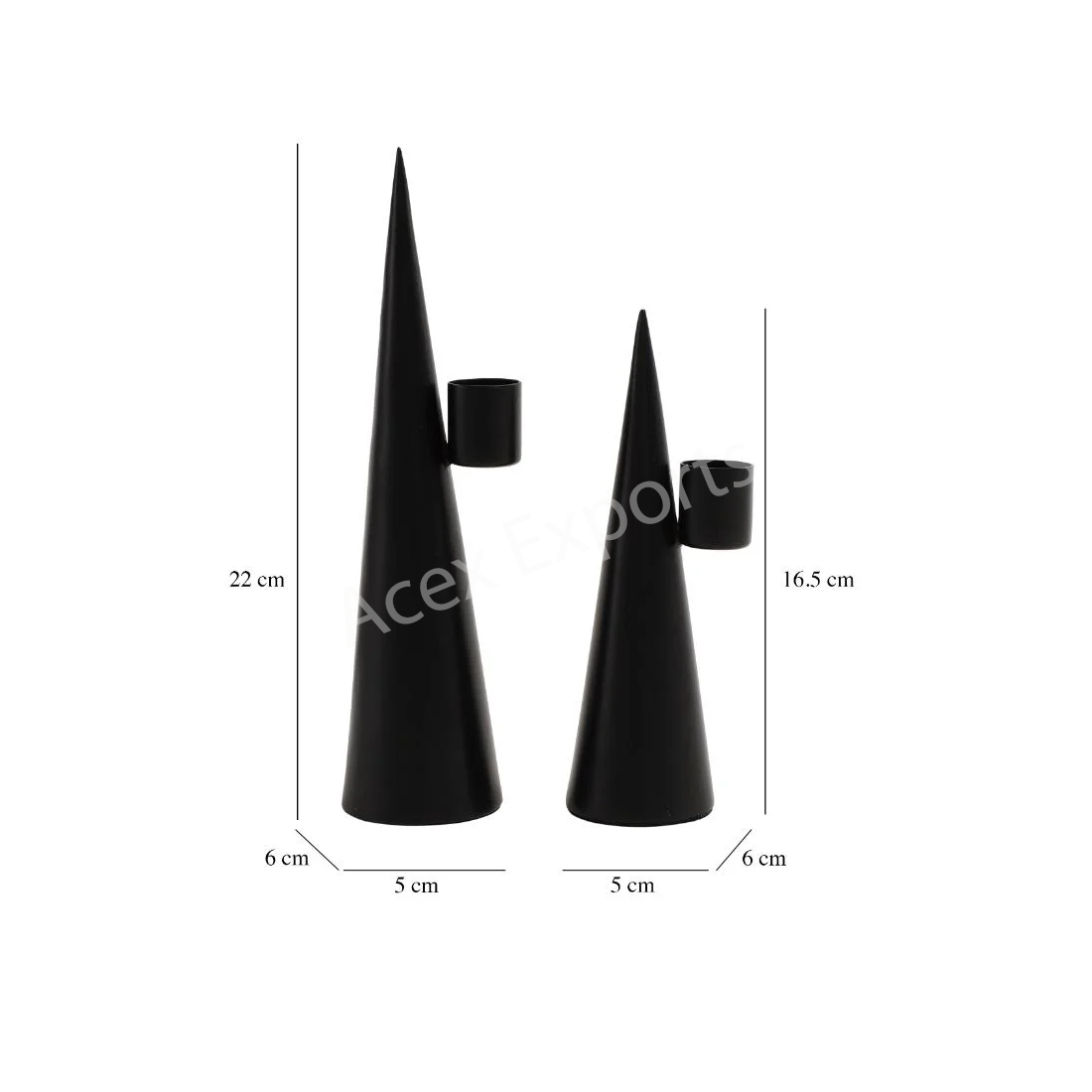 Solstice Cone Holder black - Image 3