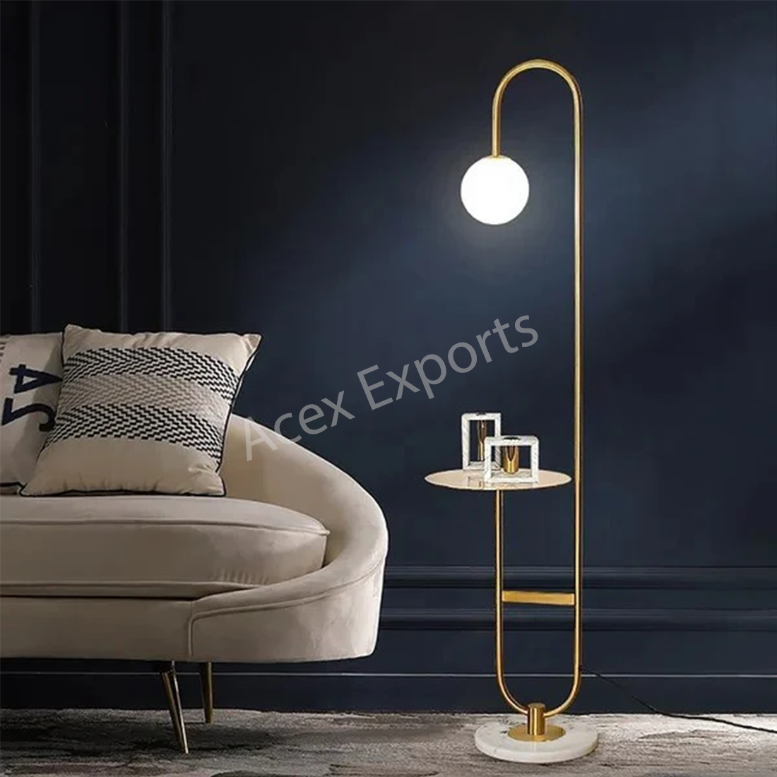 Sophisticated Silhouette Floor Lamp - Image 3