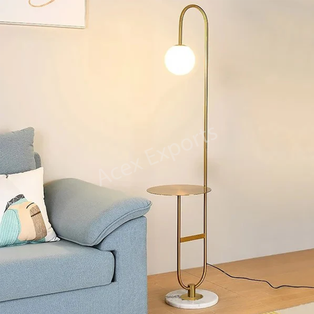 Sophisticated Silhouette Floor Lamp - Image 2