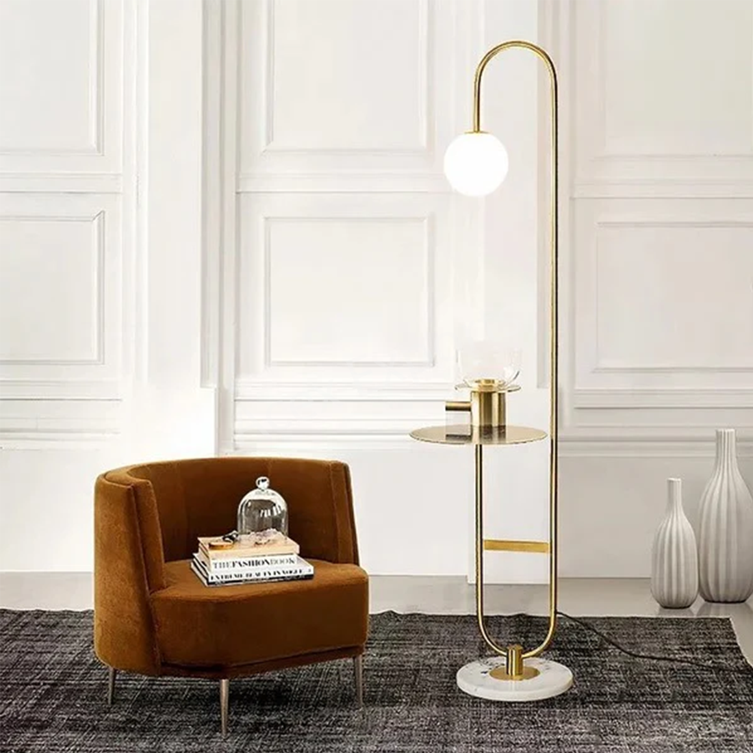 Sophisticated Silhouette Floor Lamp