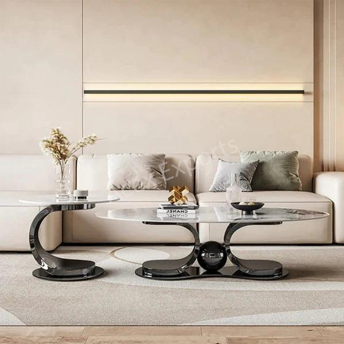 Steel Embrace Centre Table - Image 2