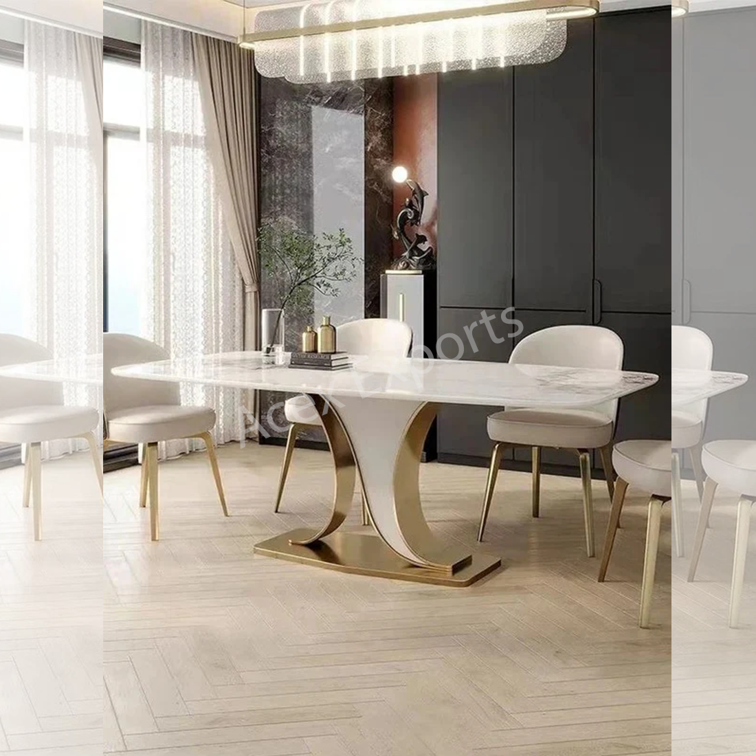 The Unifier Metal Dining Table