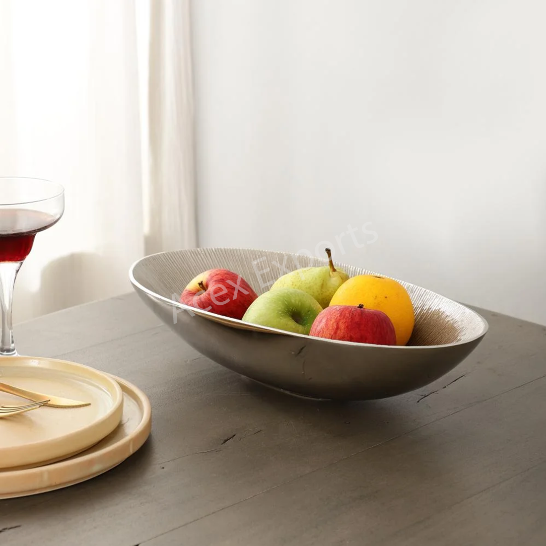 The Shining Silver Accent Bowl