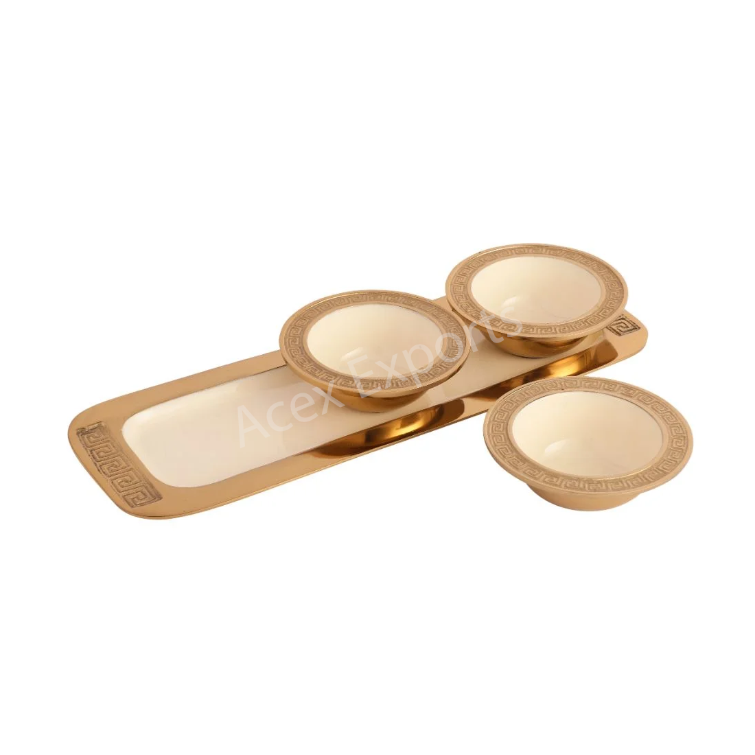 VS Design Bowl Tray Set Enamel Large - Image 2